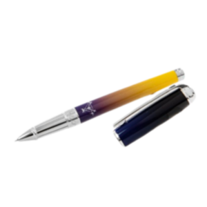 S.T. Dupont Line D Montecristo La Nuit Rollerball pen, Palladium trim, 412135L