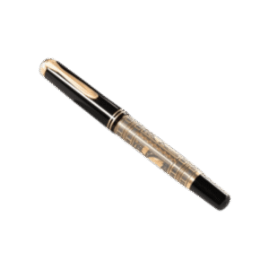 Pelikan Toledo M700 Fountain Pen, Gold Plated Silver, 927822, Special Ed