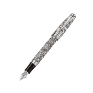 Montegrappa Imperial Year Of The Dragon Fountain Pen, Limit Ed, ISYDN-SE